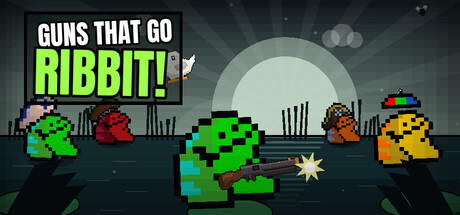 Cover art from Guns That Go Ribbit!