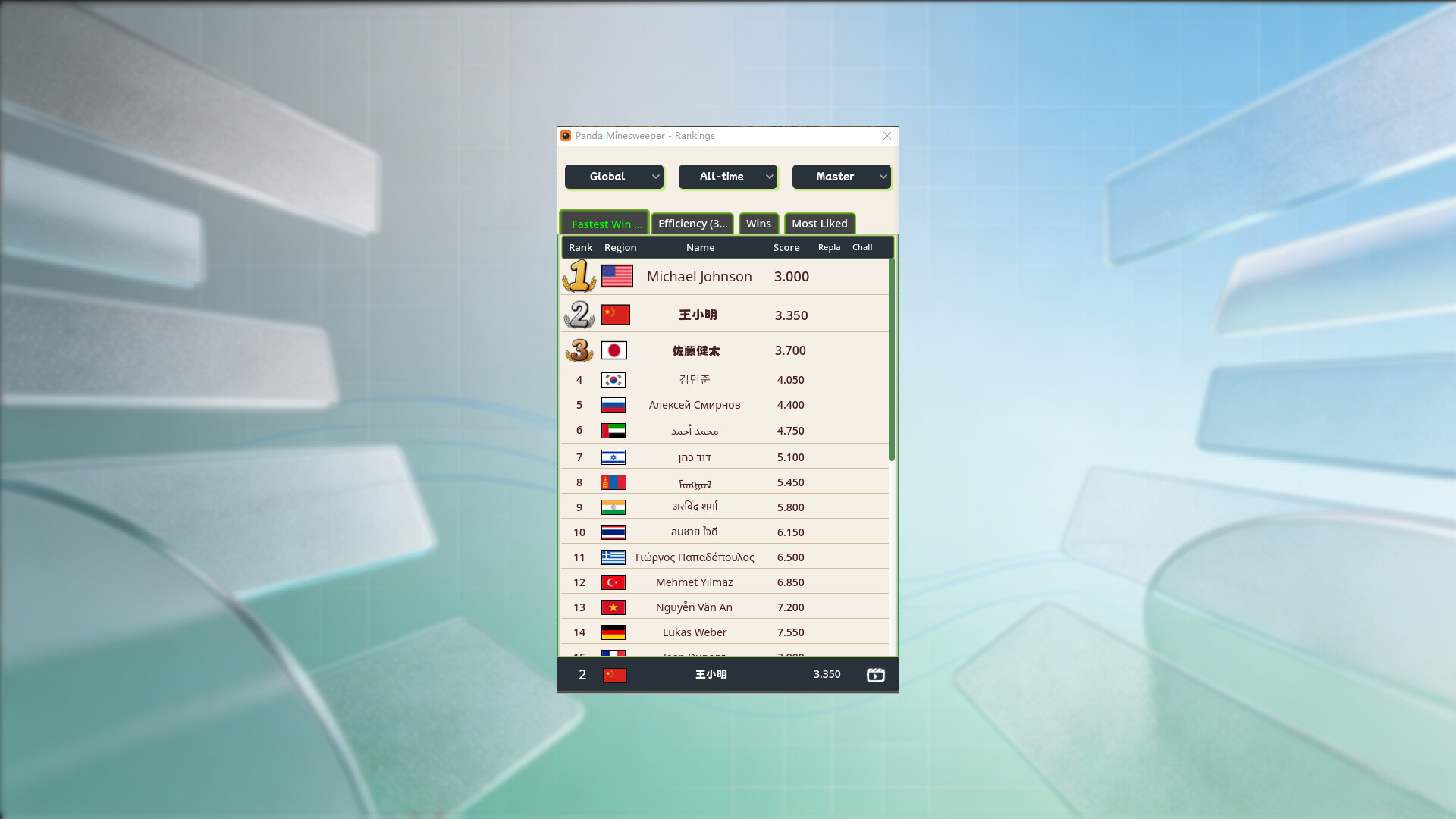 Panda Minesweeper screenshot 2