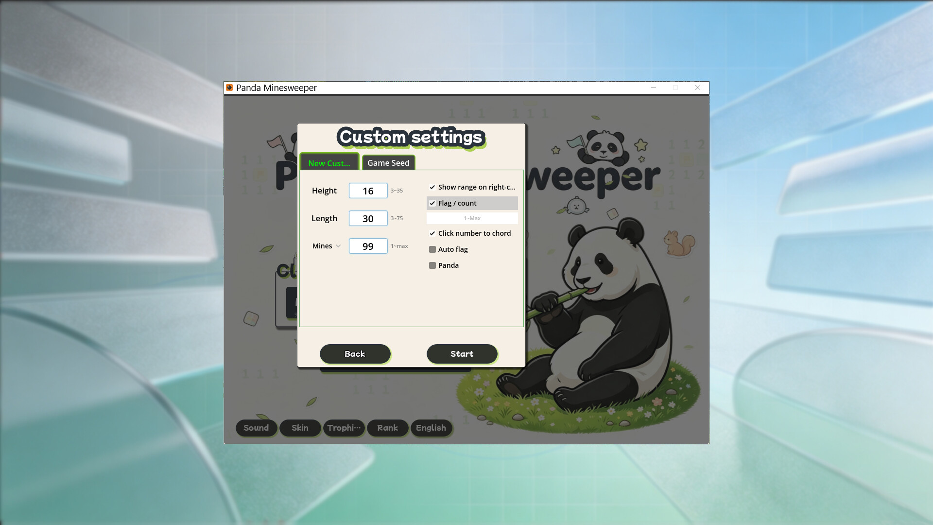 Panda Minesweeper screenshot 3
