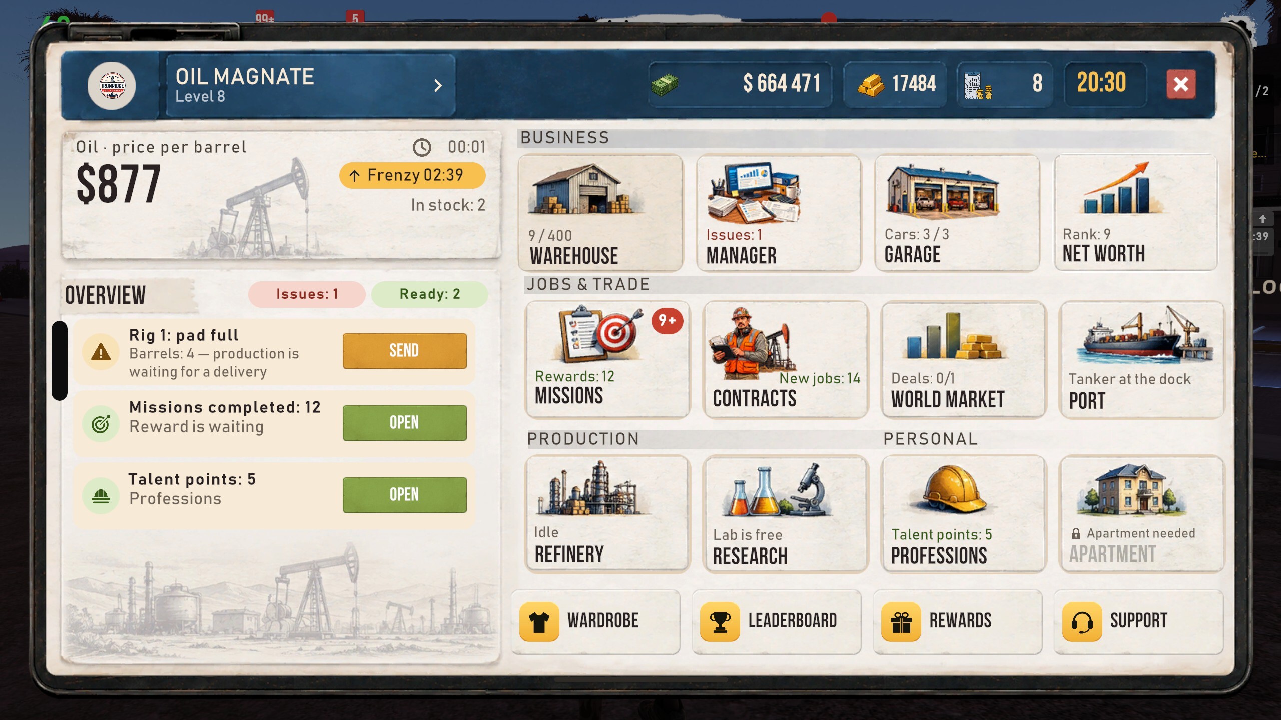Landman: Oil Simulator screenshot 5