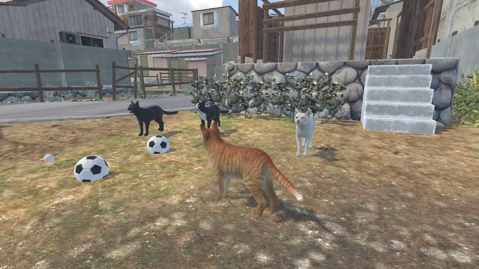 Lost Cat Showa Town screenshot 3