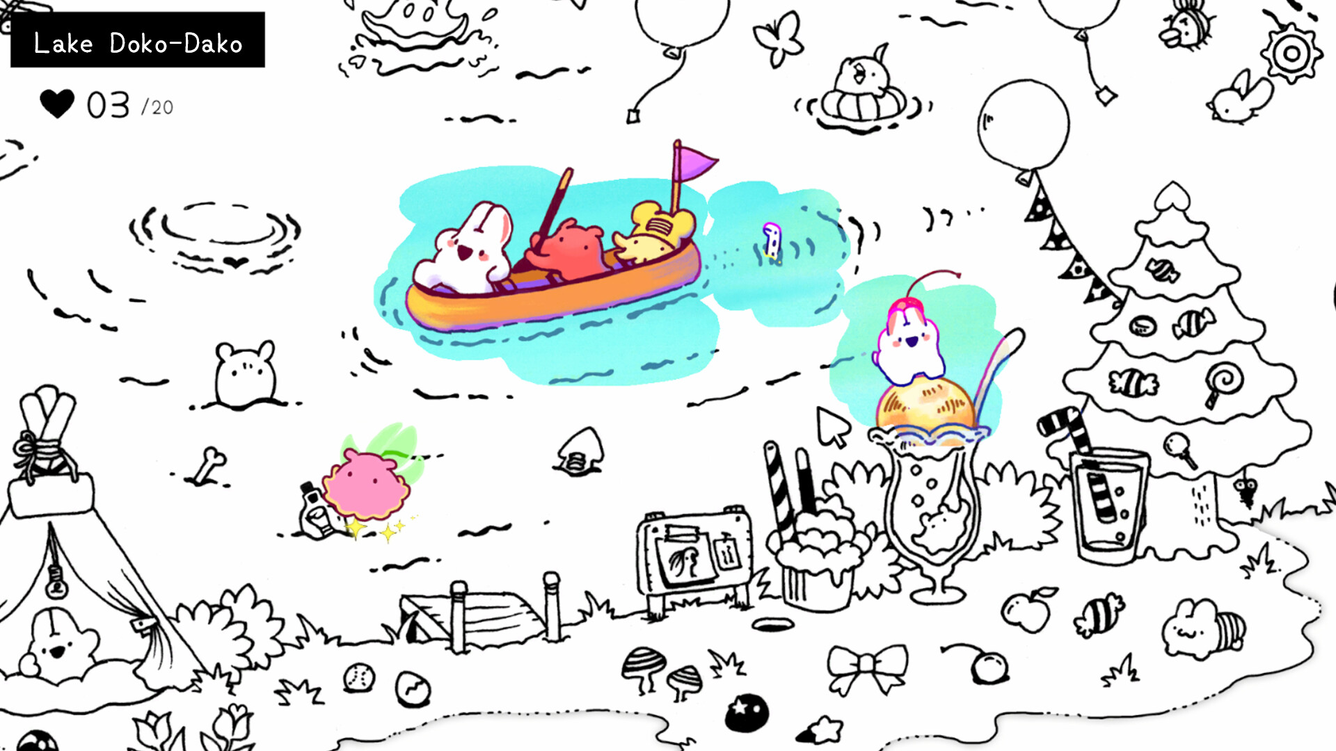 Heartreasure: Recolor the World screenshot 2