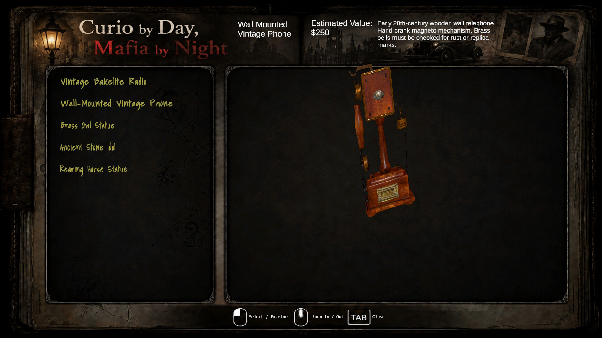 Curio by Day, Mafia by Night screenshot 5