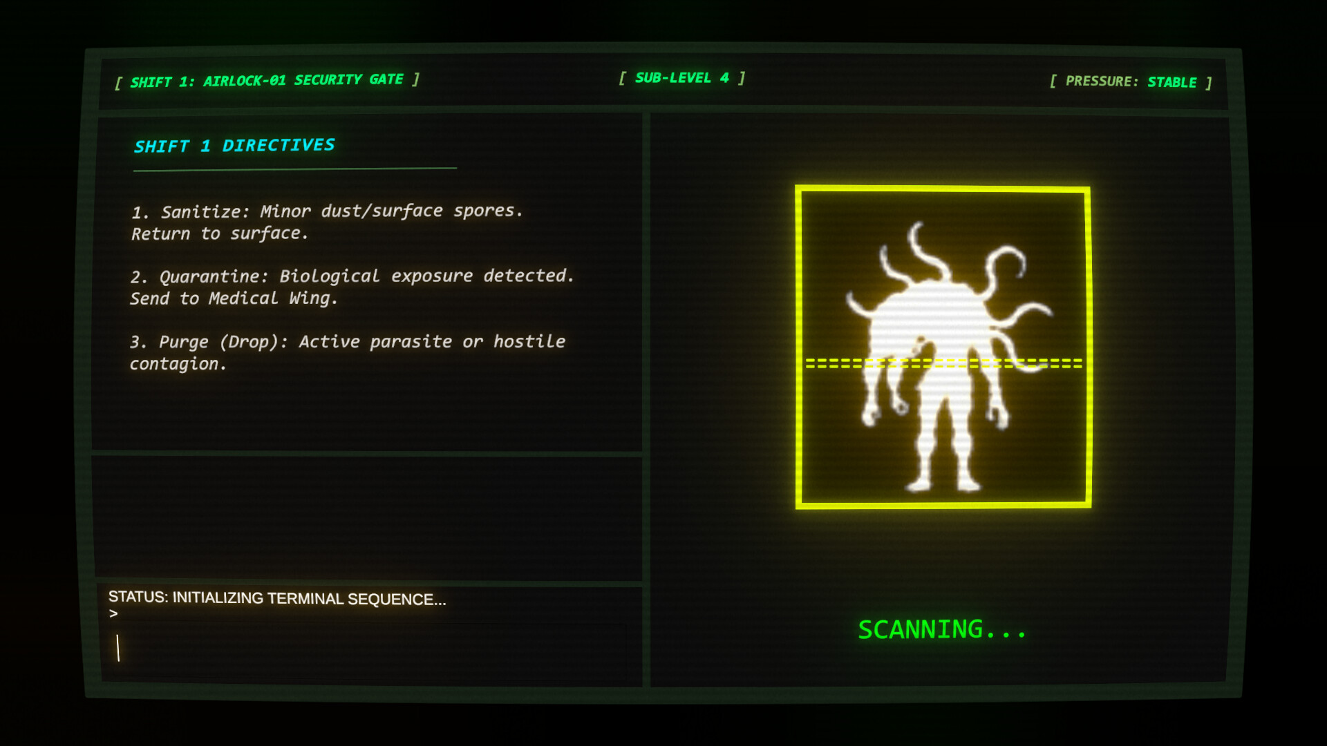 Decontamination Protocol trailer
