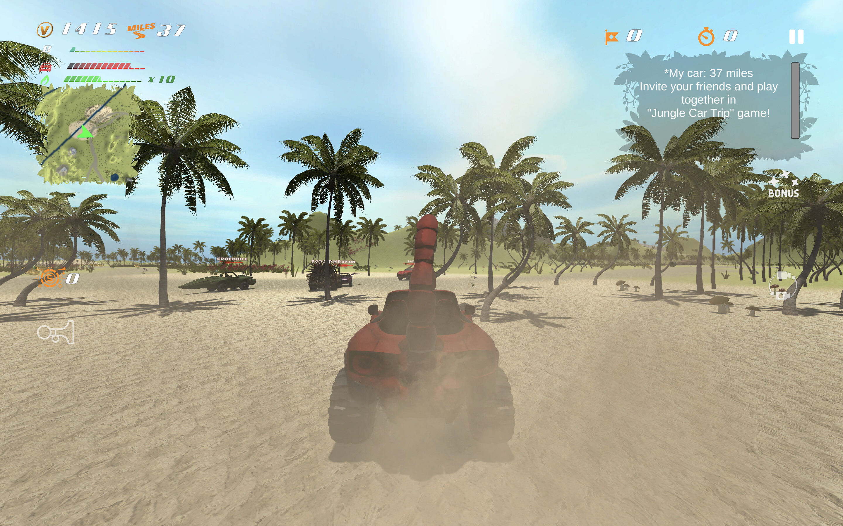 Jungle Cars Trip Multiplayer screenshot 3