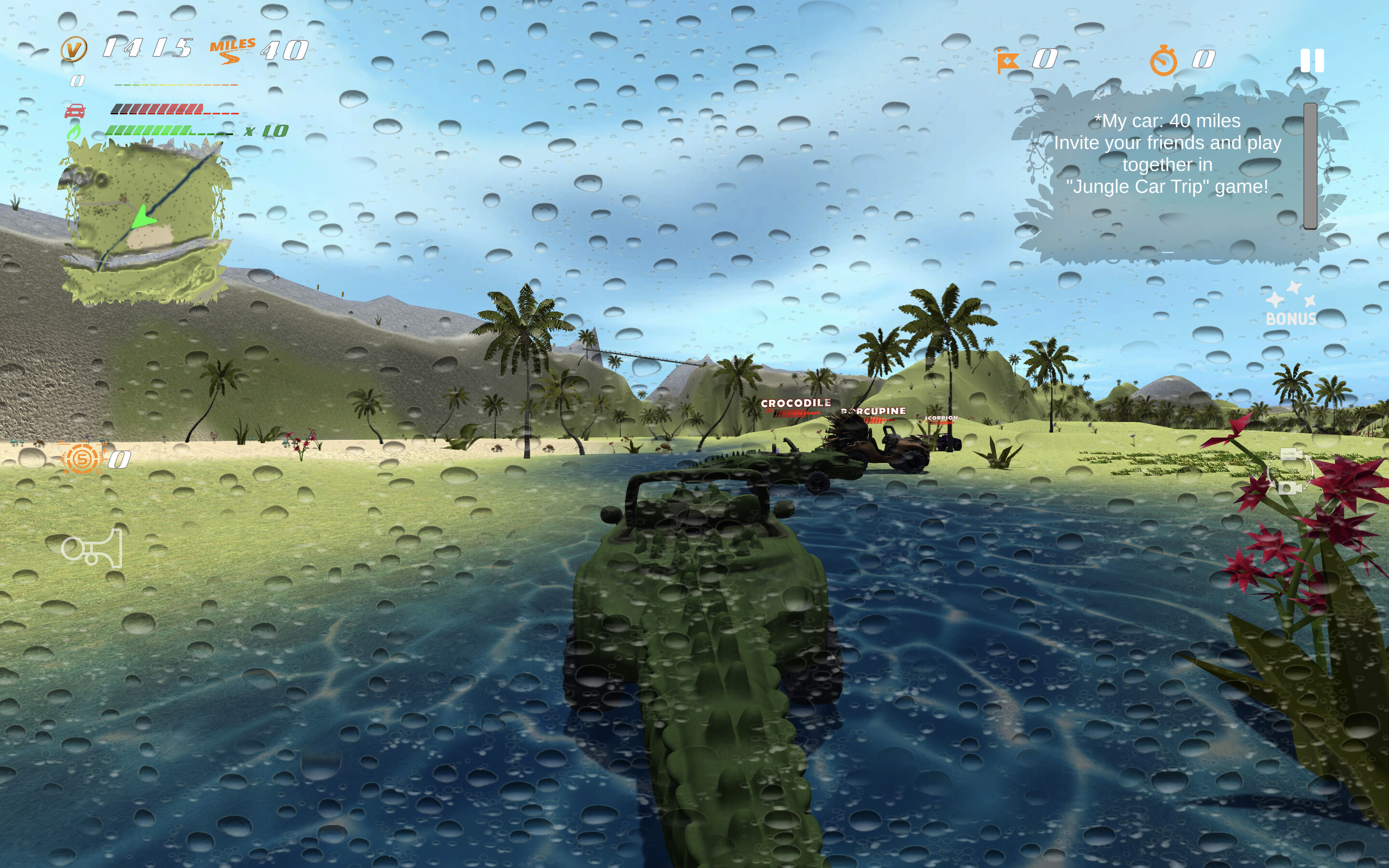 Jungle Cars Trip Multiplayer screenshot 4