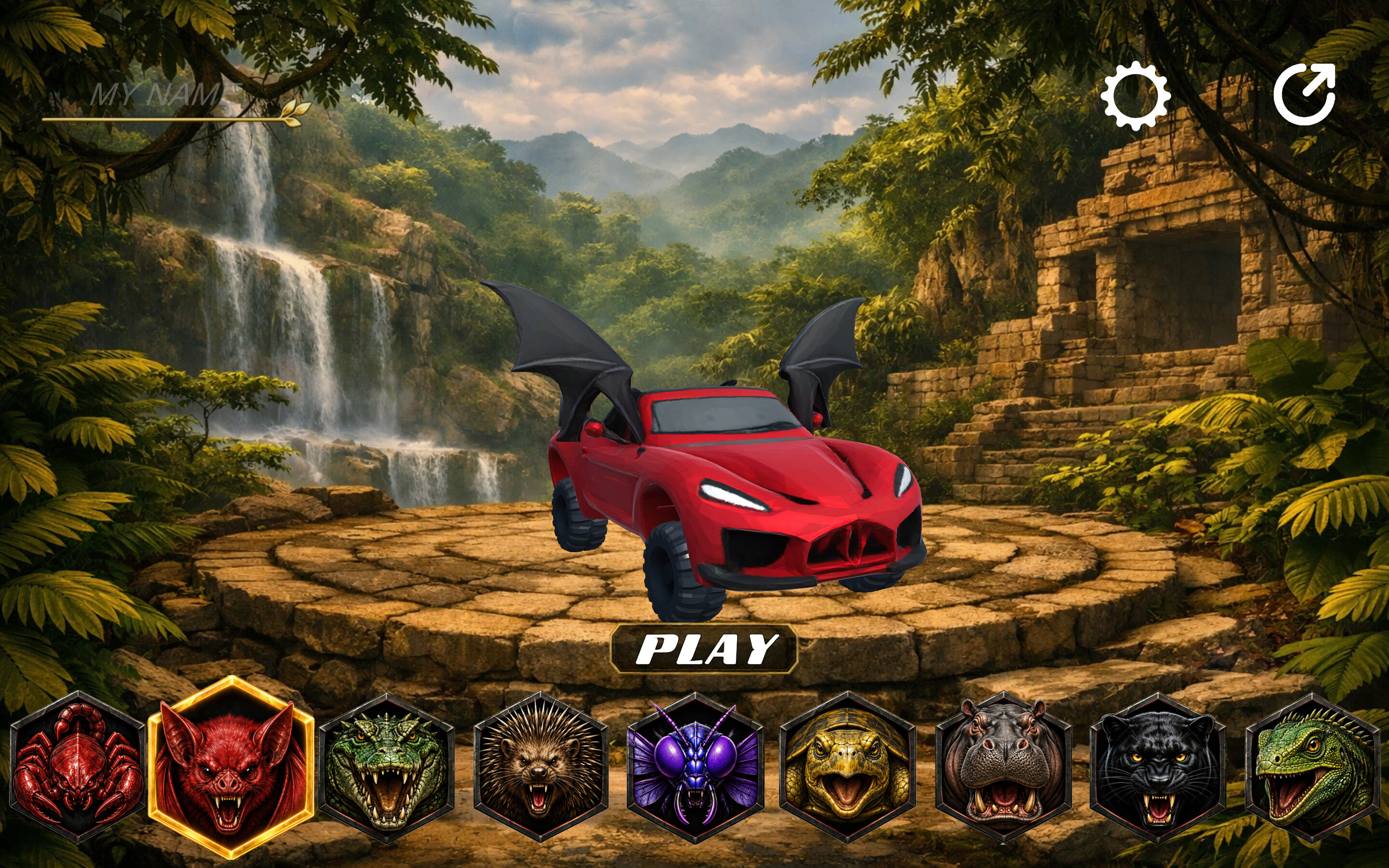 Jungle Cars Trip Multiplayer screenshot 1