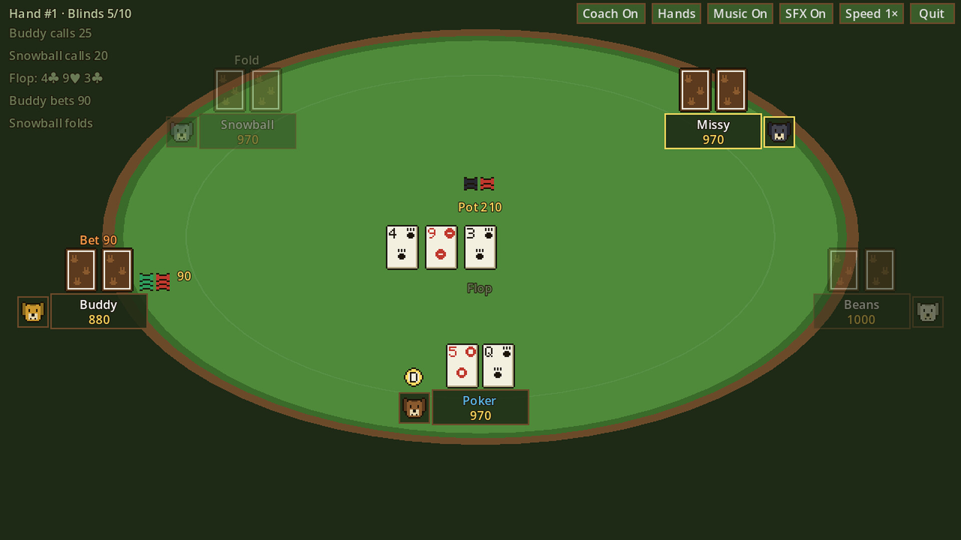 Pixel Hold'em: Poker Coach screenshot 4
