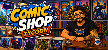 Cover art from Comic Shop Tycoon