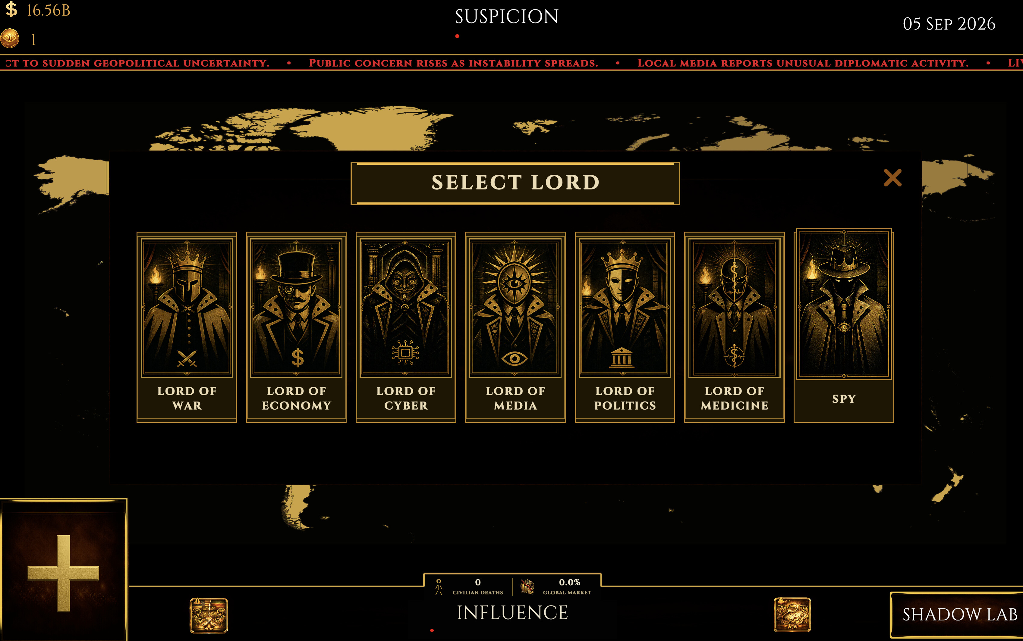 Shadow Rulers: World Order screenshot 3