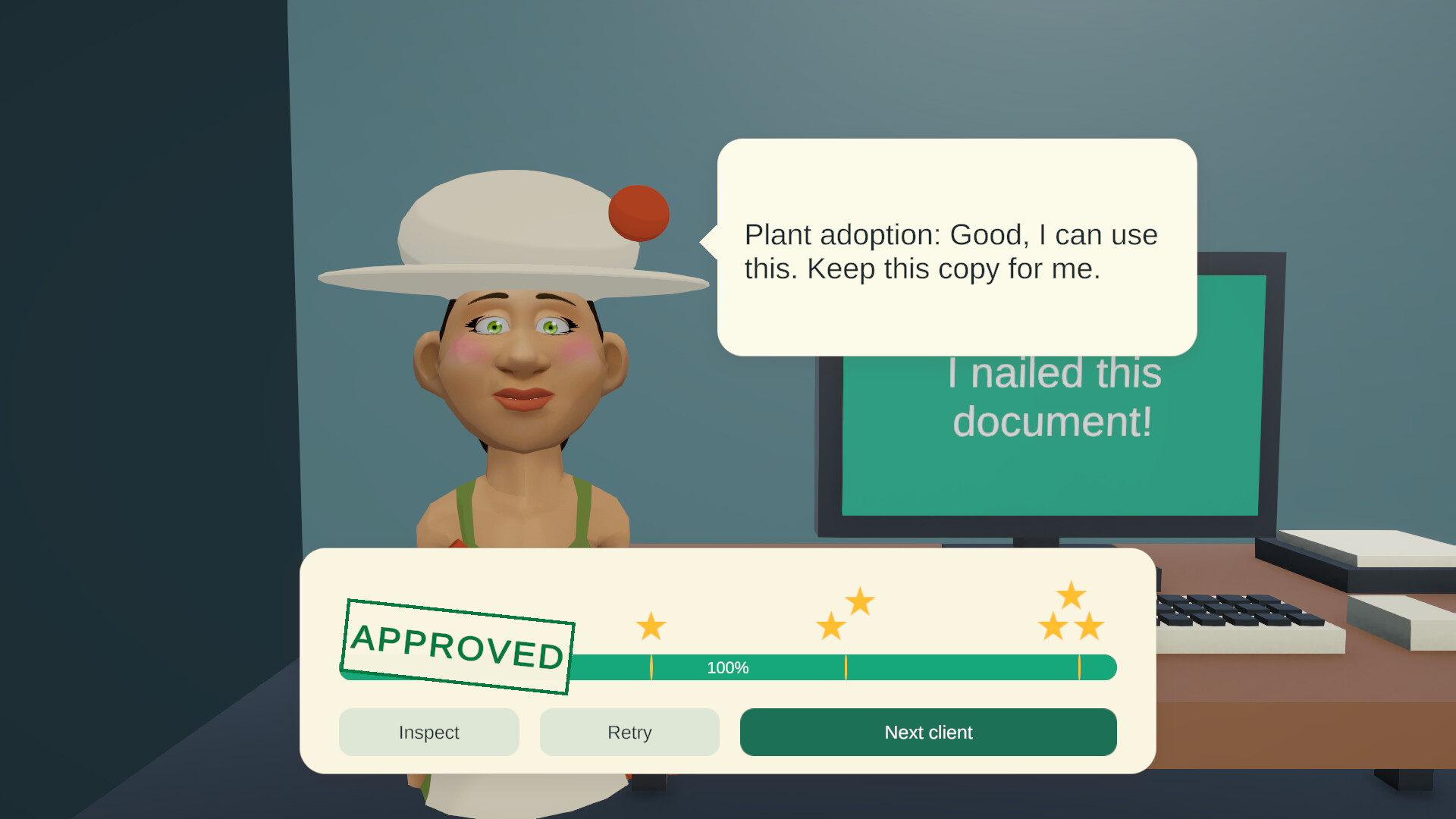 I nailed this document! screenshot 5
