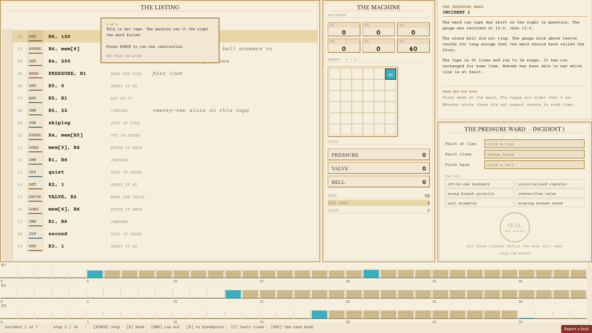 Faultfinder screenshot 3