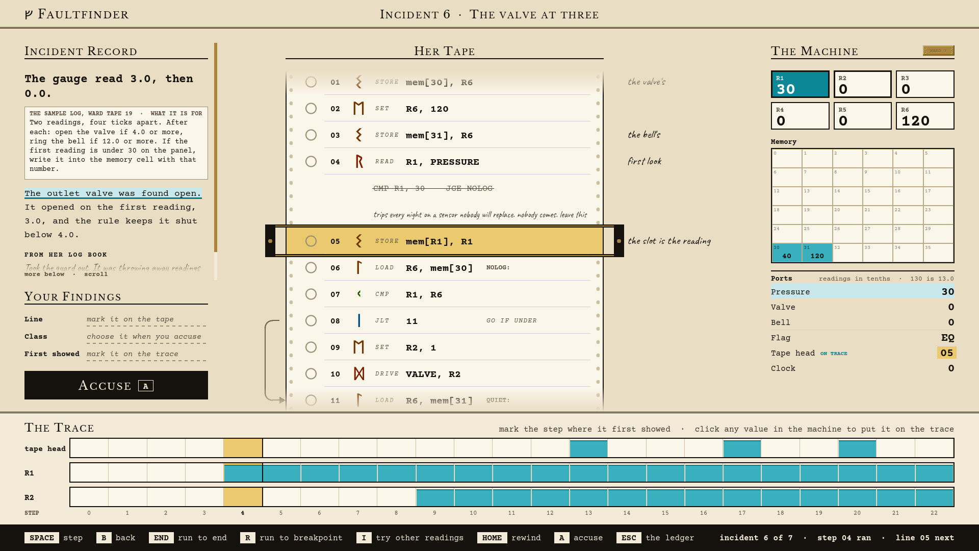 Faultfinder screenshot 3