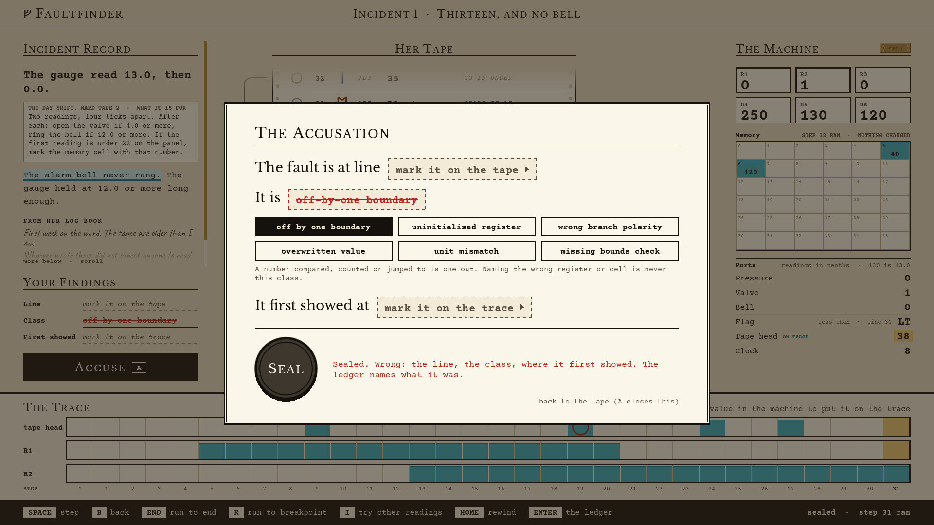 Faultfinder screenshot 4