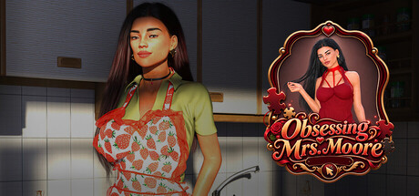 Cover art from Obsessing Mrs. Moore