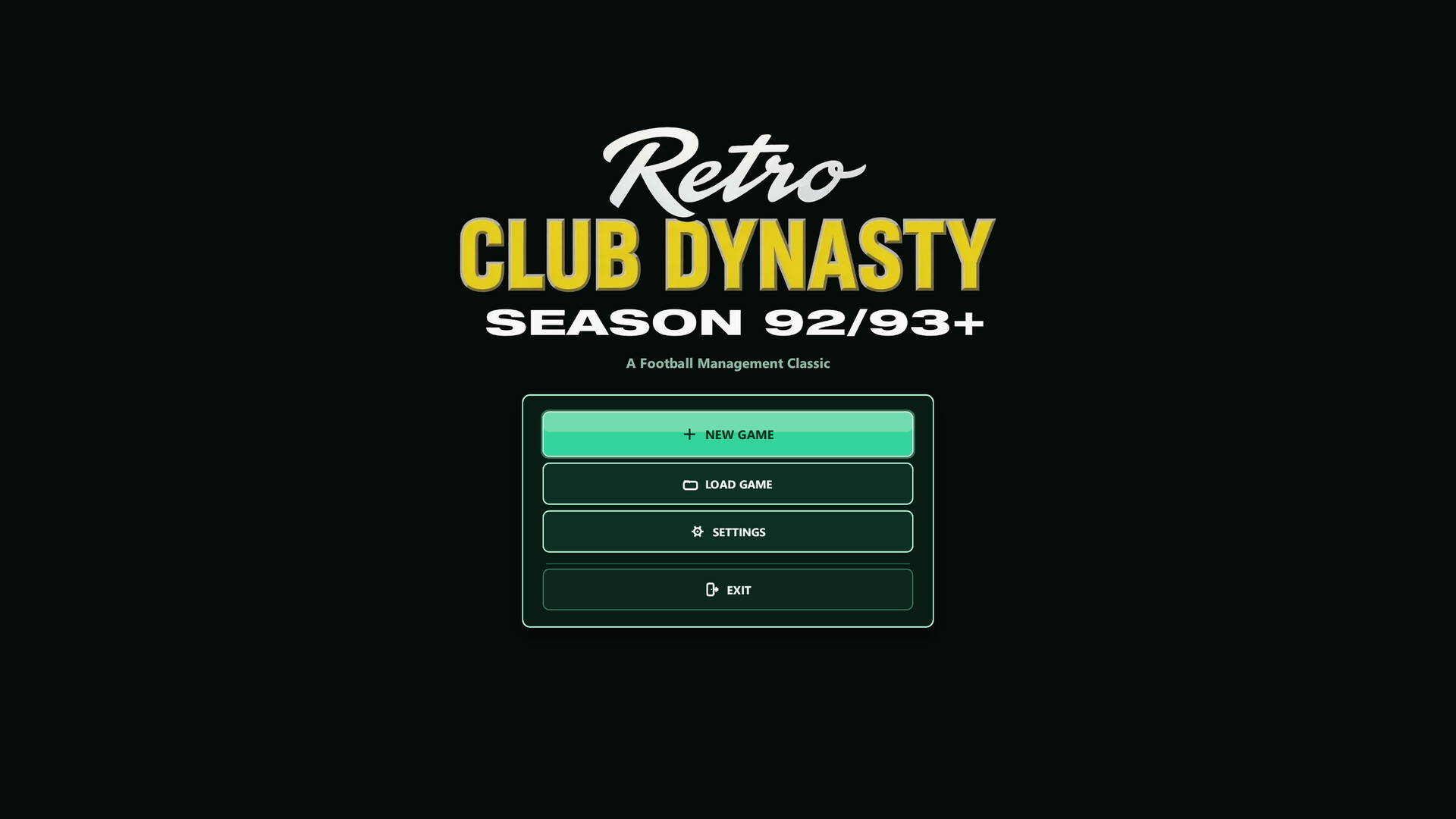 Retro Club Dynasty Season 92/93 screenshot 4
