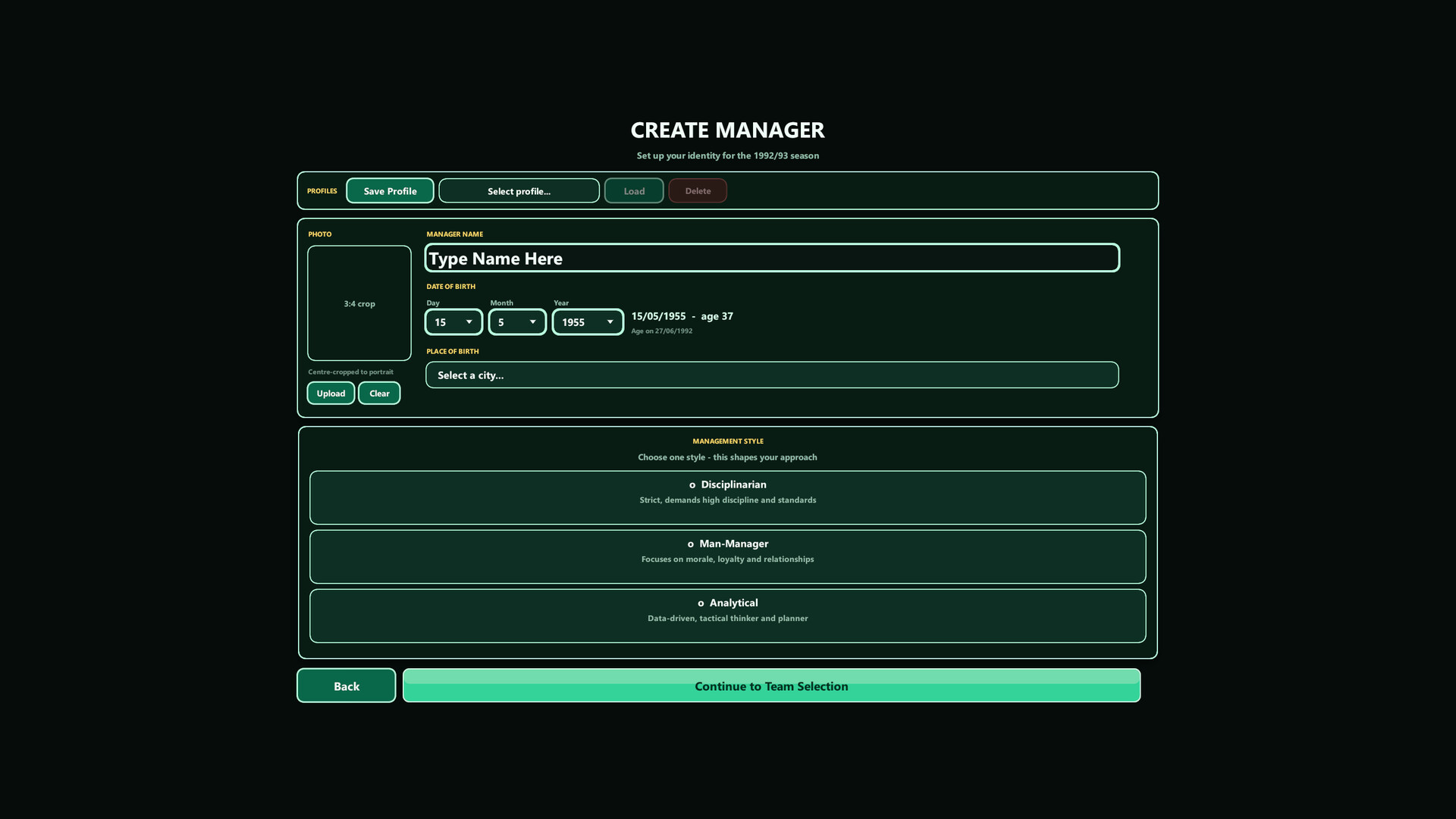 Retro Club Dynasty Season 92/93 screenshot 5