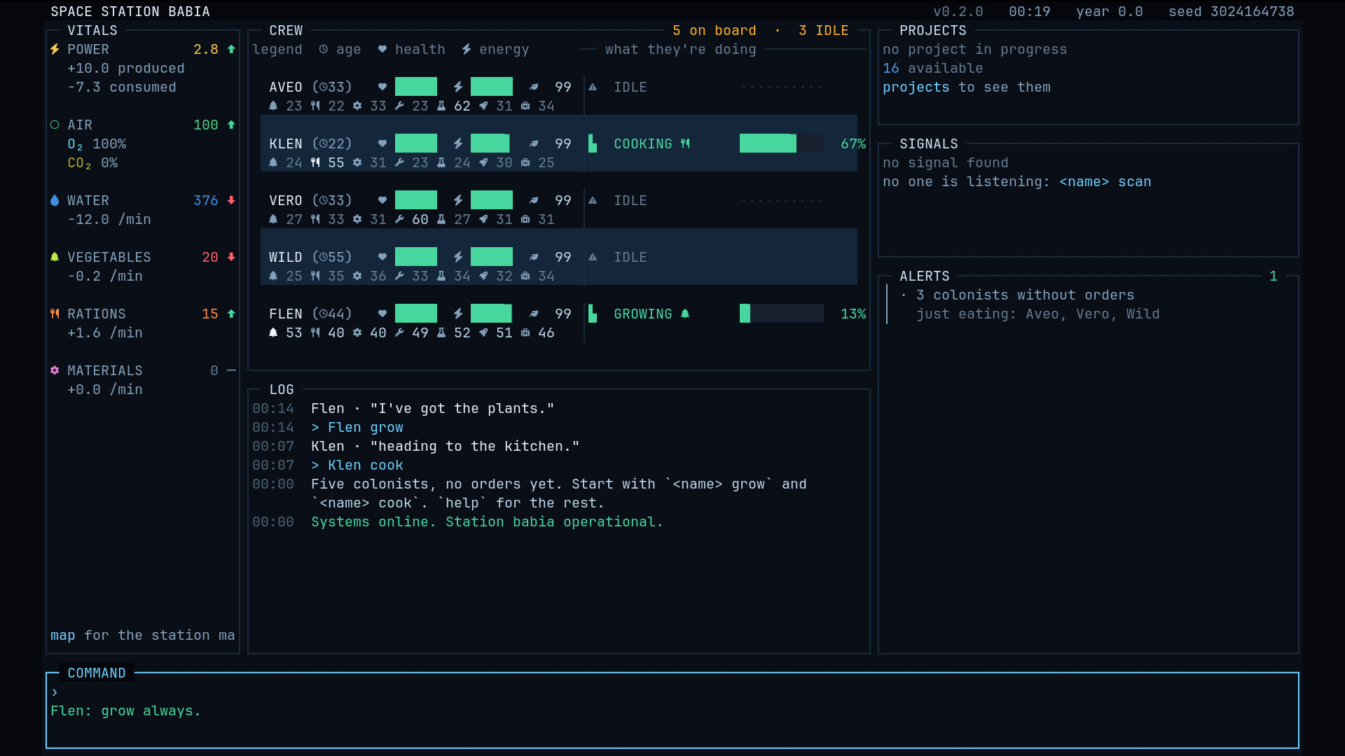 CLI: Colony Line Interface trailer