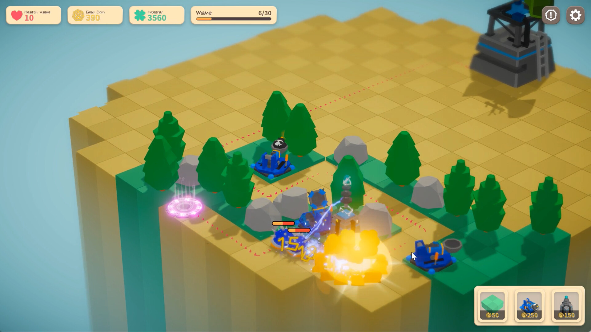 SquareFrontlineTD screenshot 5