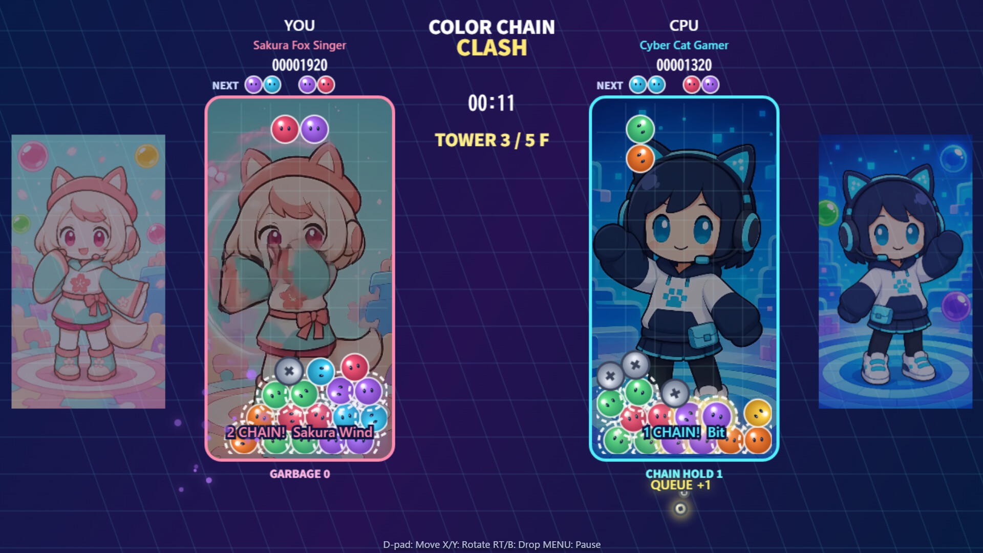 COLOR CHAIN CLASH screenshot 4