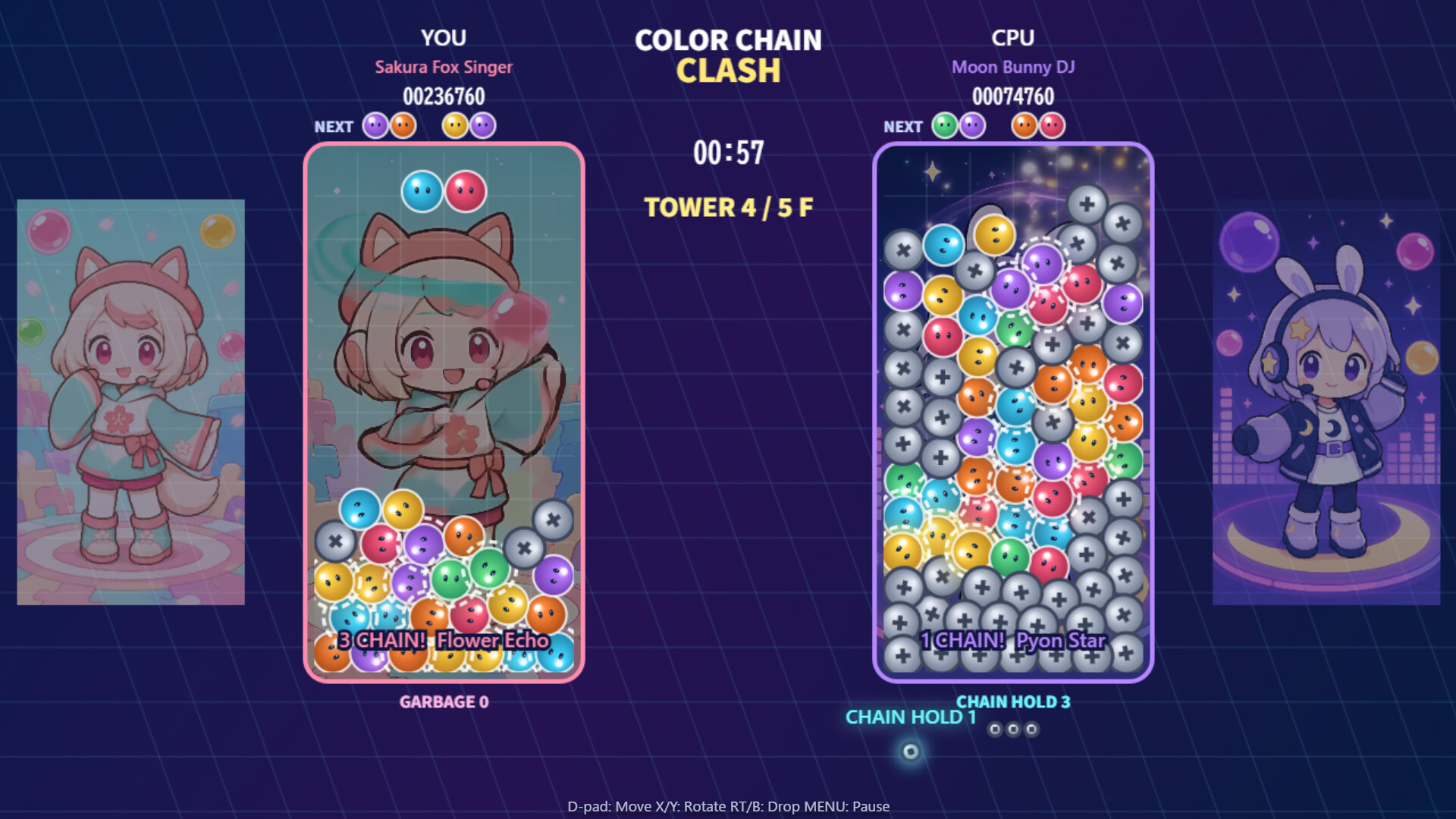COLOR CHAIN CLASH screenshot 5