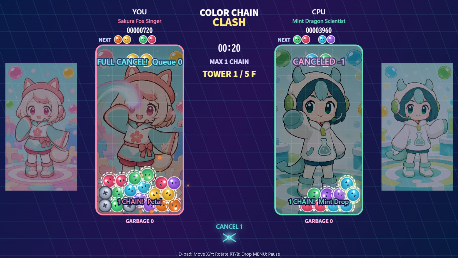 COLOR CHAIN CLASH screenshot 3