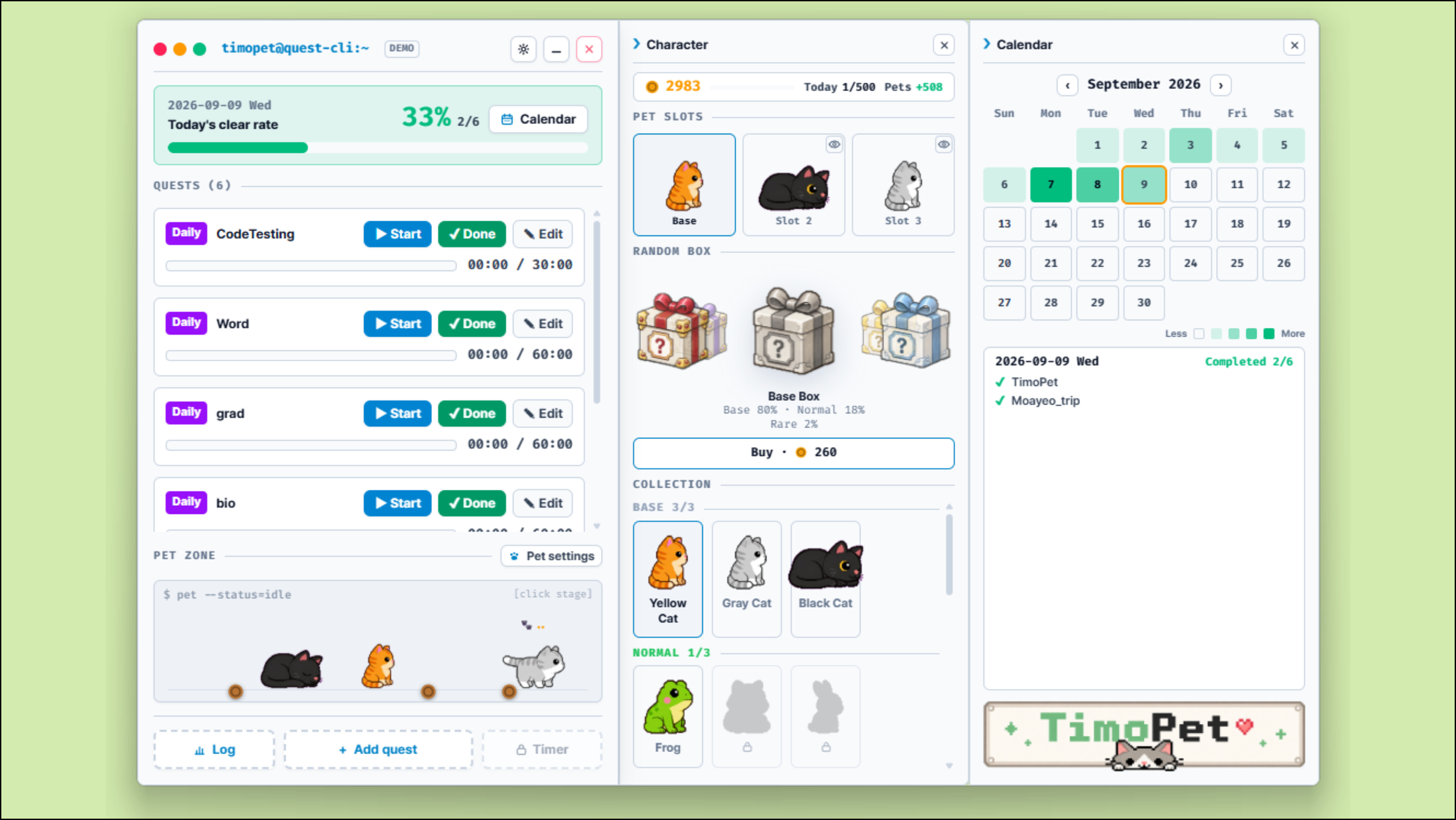 Timopet screenshot 5