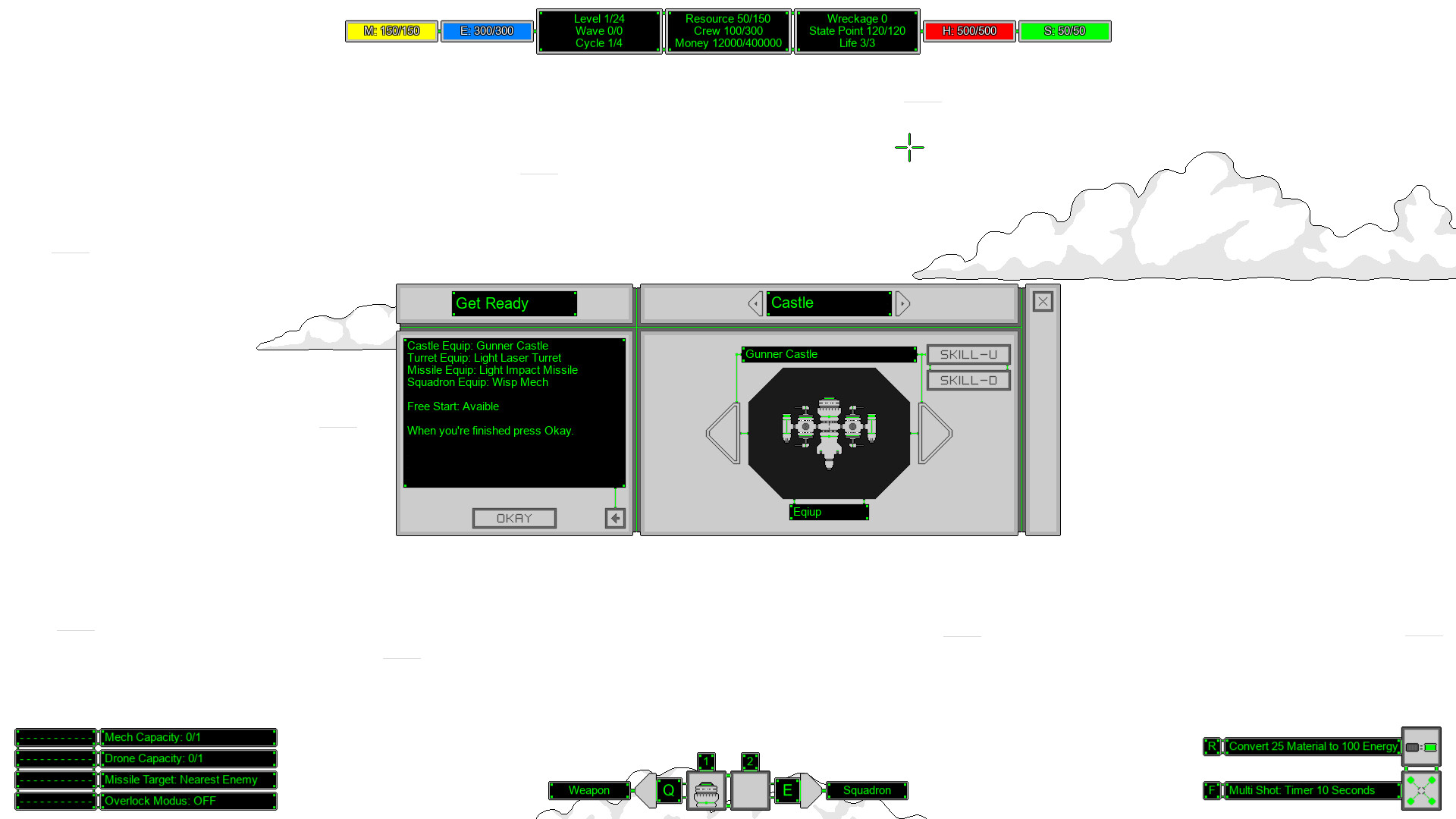 Zero Castle screenshot 2