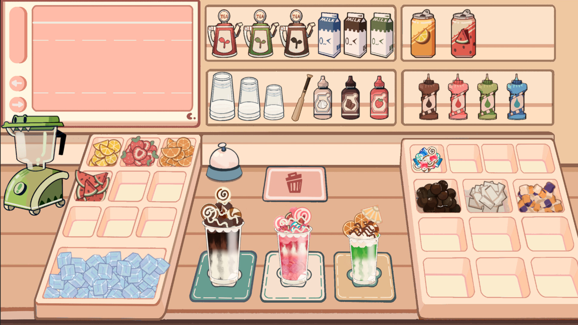 Paw's Boba Shop trailer