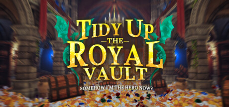 Cover art from Tidy Up the Royal Vault: Somehow I'm the Hero Now!?