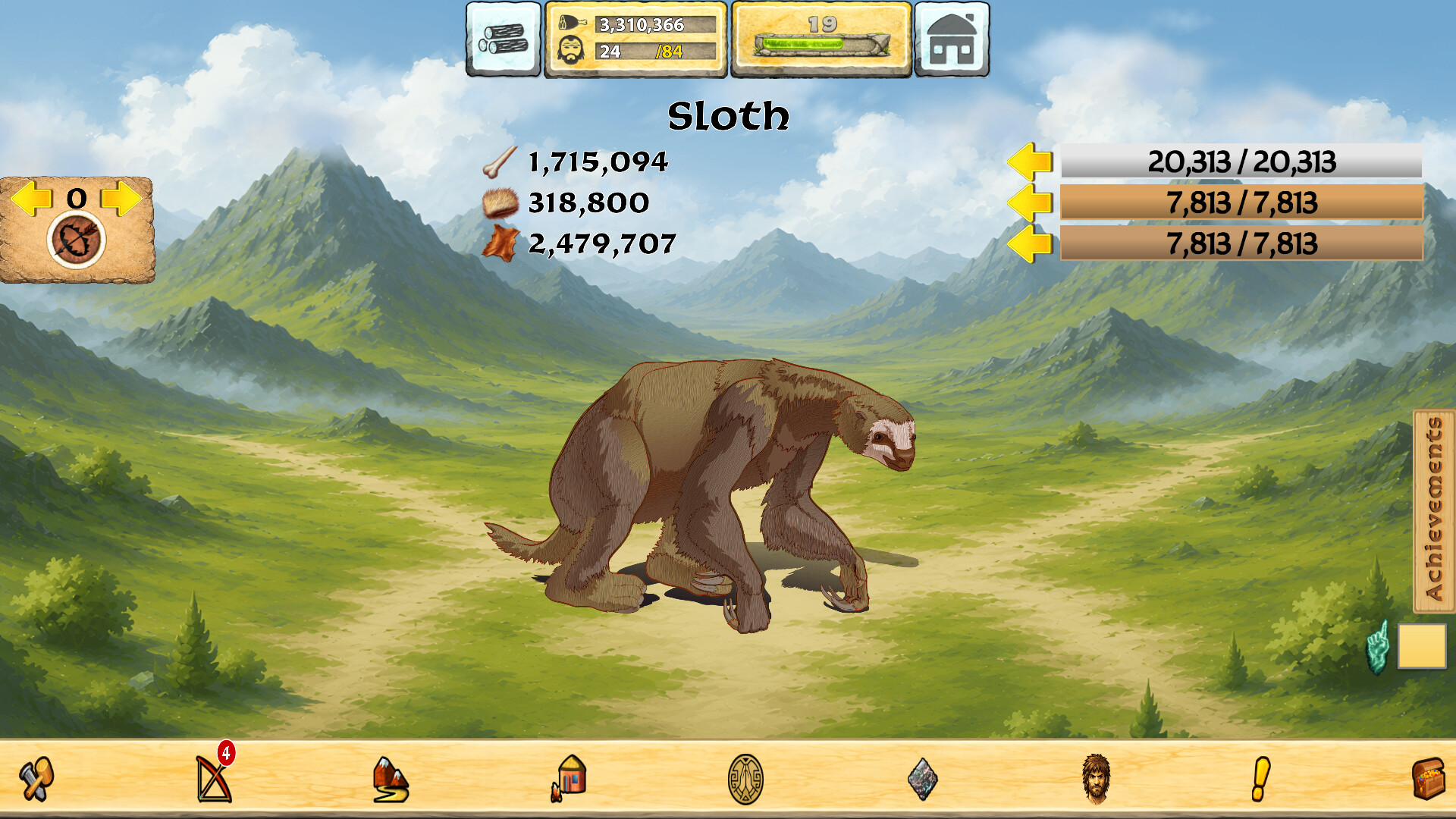 Primal Clicker: Build, Hunt, Explore screenshot 2