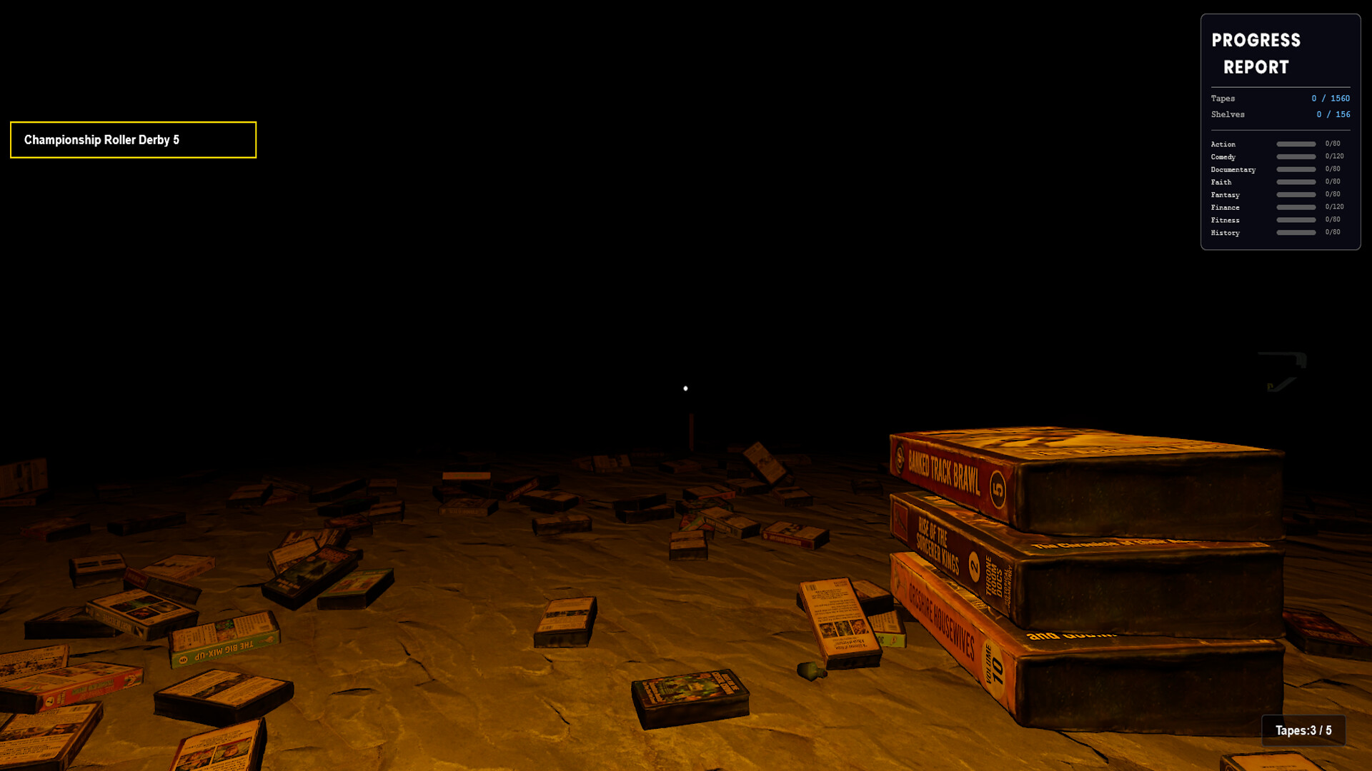 Shelved trailer