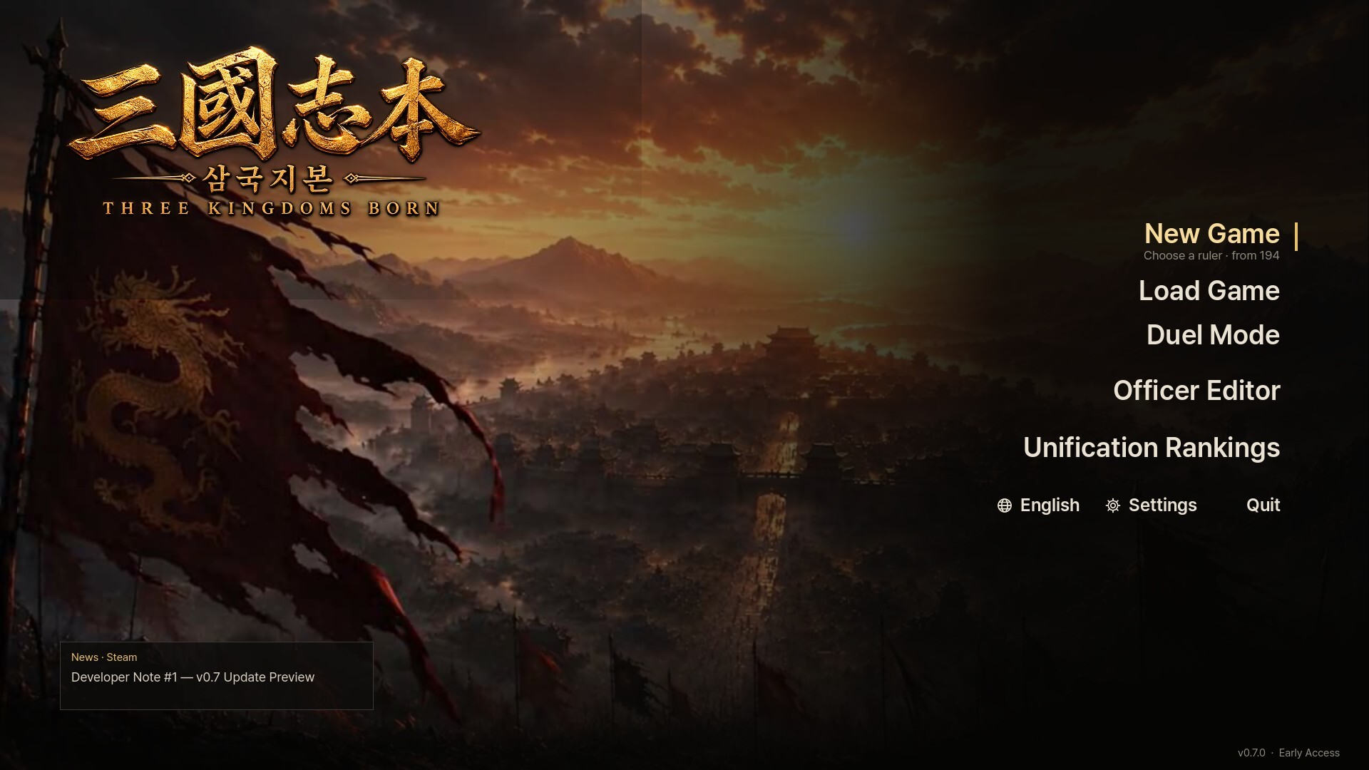 Three Kingdoms Born trailer