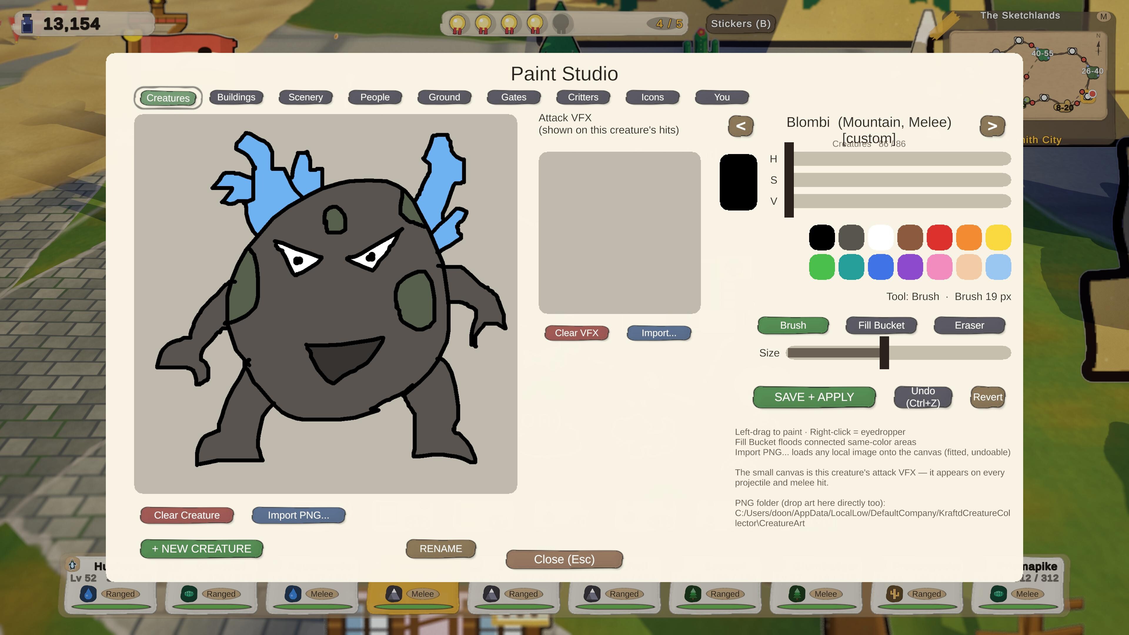 Drawmi: Creature Collector screenshot 2