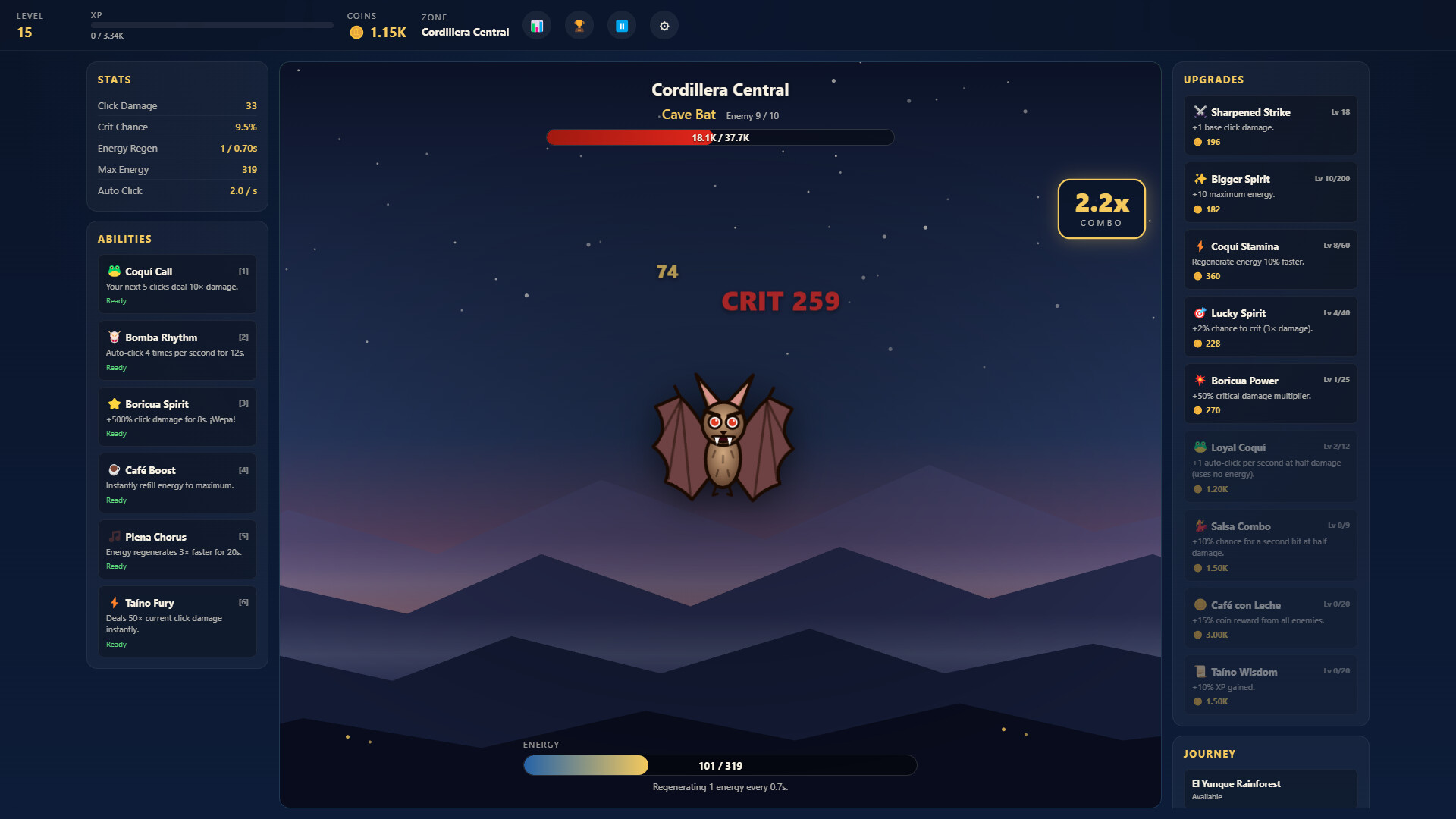 Coquí Crusader: Defenders of Borikén screenshot 4