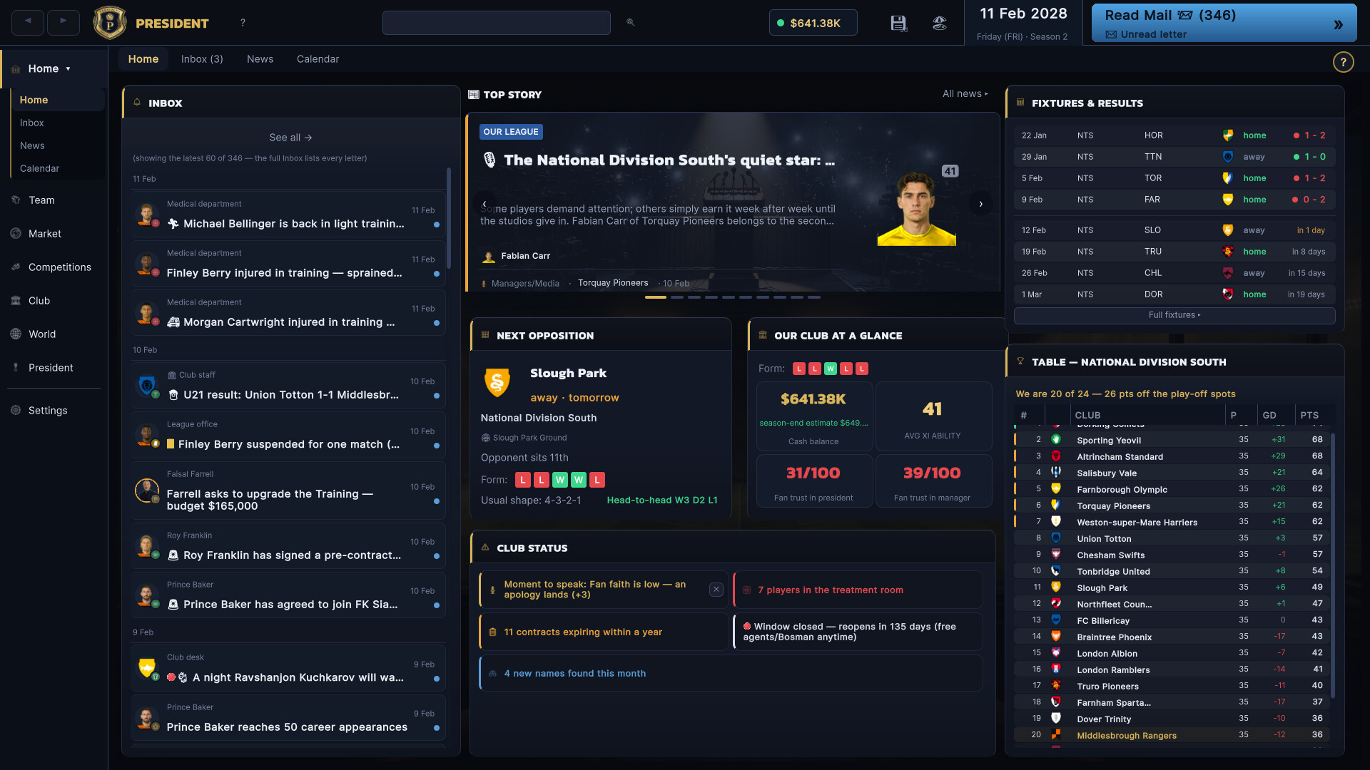 President FC: Football Club Owner trailer