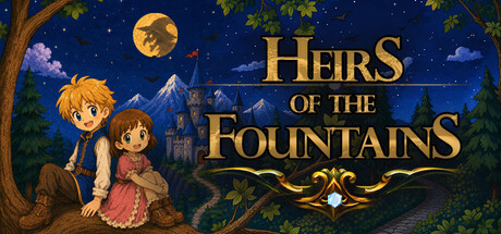 Cover art from Heirs of the Fountains
