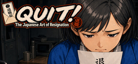 Cover art from QUIT! - The Japanese Art of Resignation