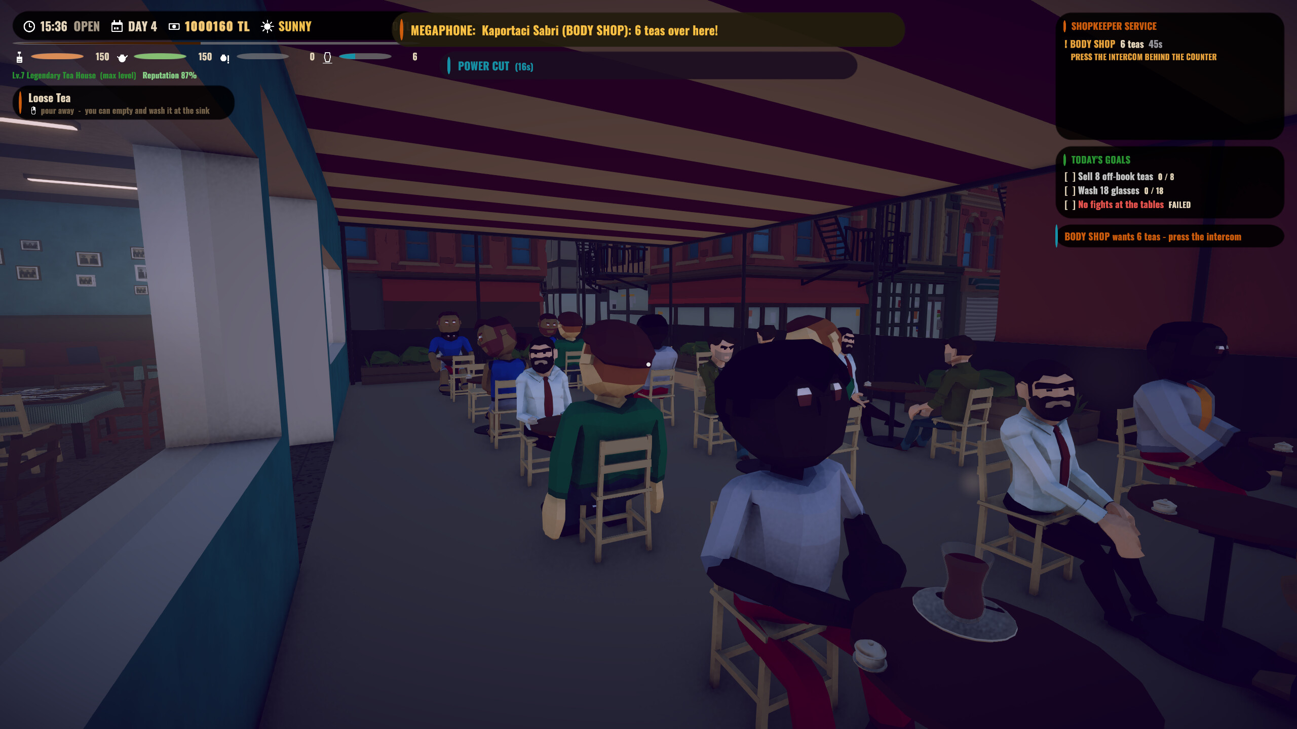 Tea Runners: Turkish Teahouse Simulator screenshot 3