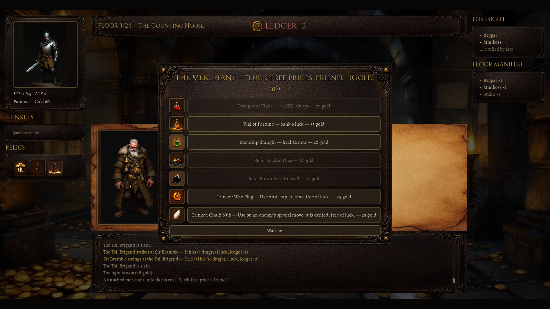 Fortuna's Ledger screenshot 2