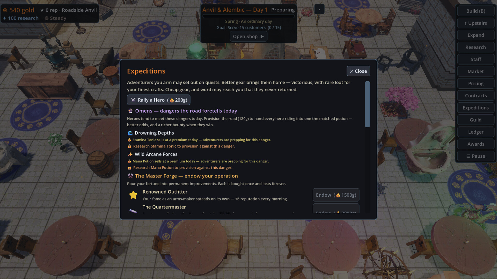 Anvil and Alembic screenshot 4