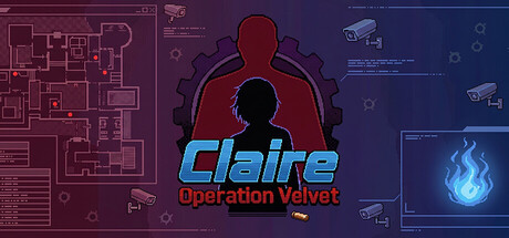 Cover art from Claire: Operation Velvet