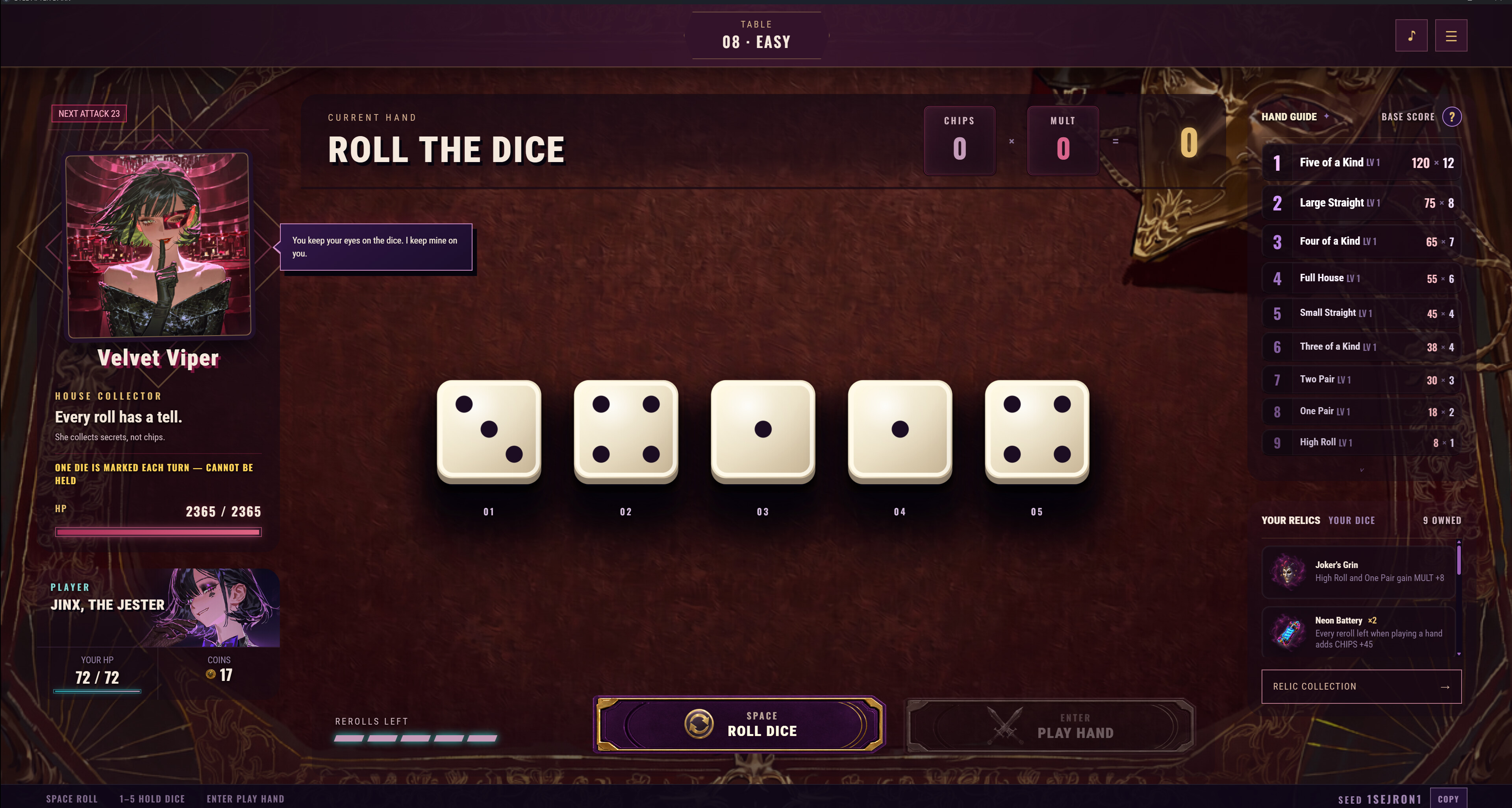 Dice After Dark screenshot 2