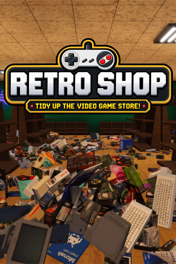 Retro Shop: Tidy Up the Video Game Store!