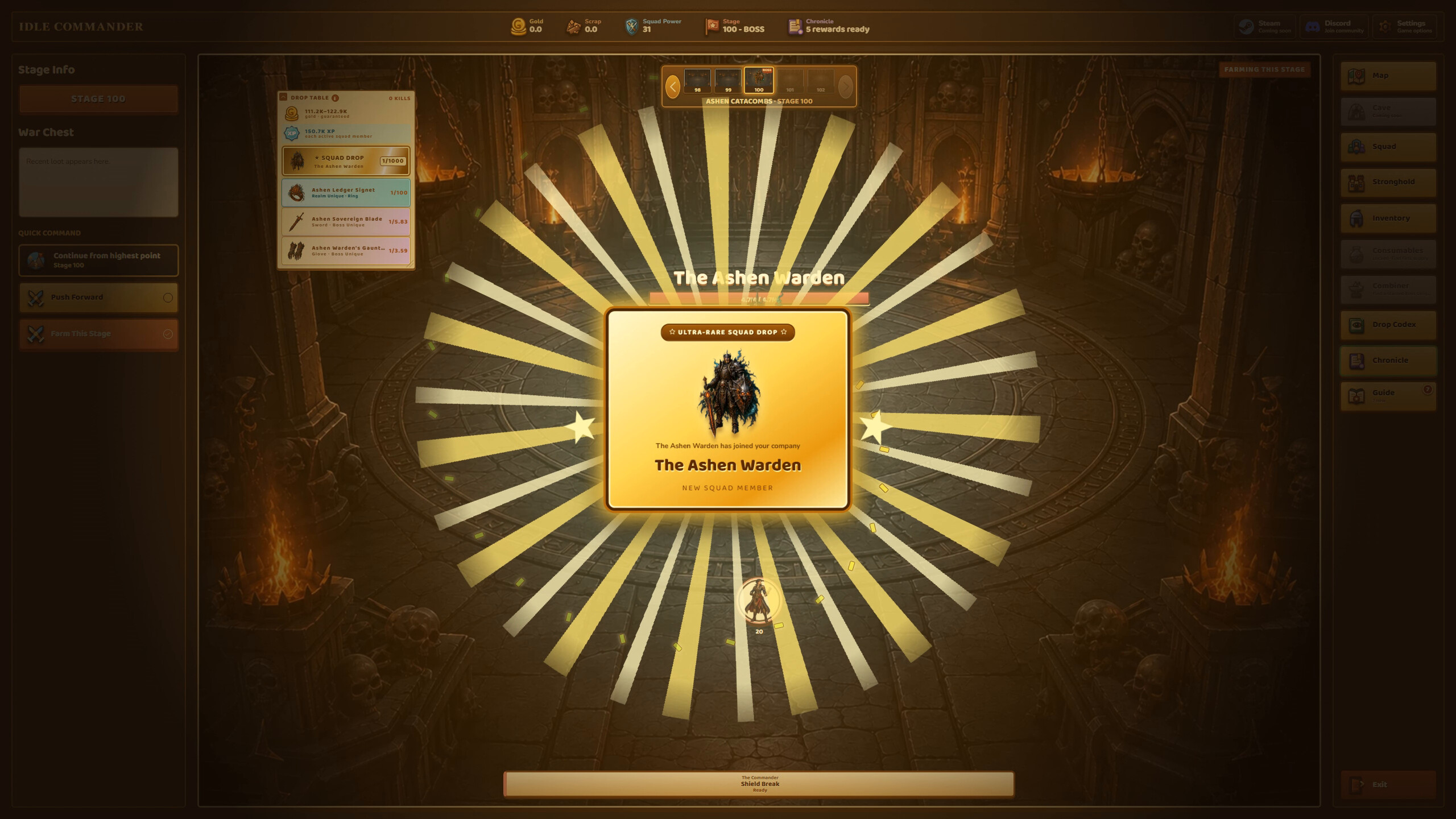 Idle Commander screenshot 2
