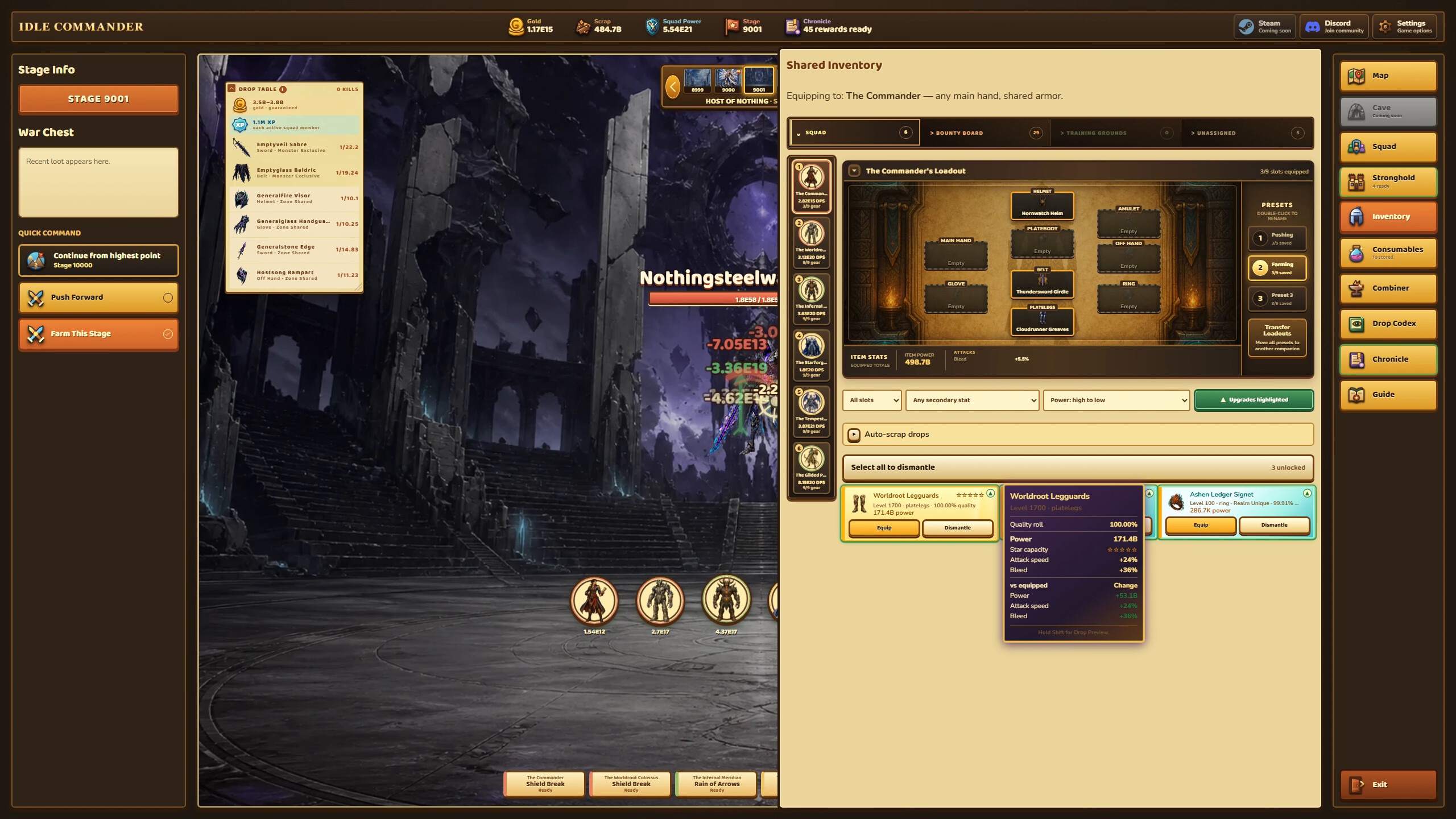 Idle Commander screenshot 3