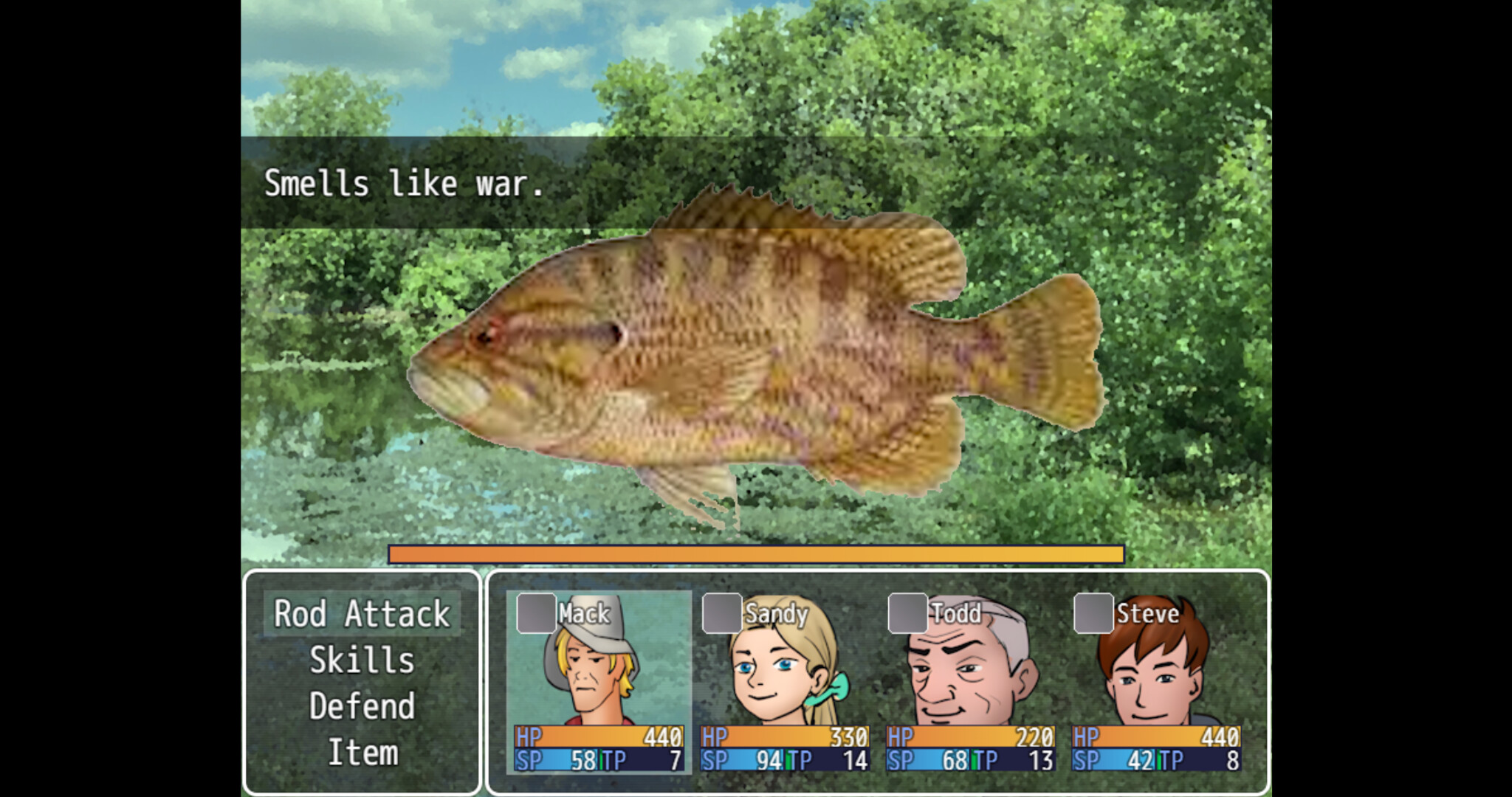 Deep Trouble: A Fishing RPG trailer