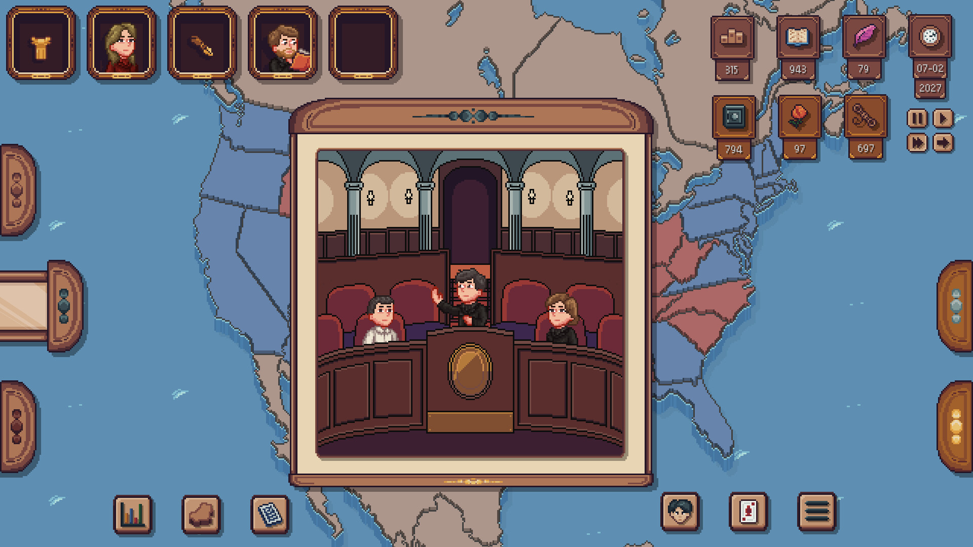 Vox Populi II: 2026-2029 screenshot 2
