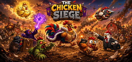 Cover art from Chicken Siege