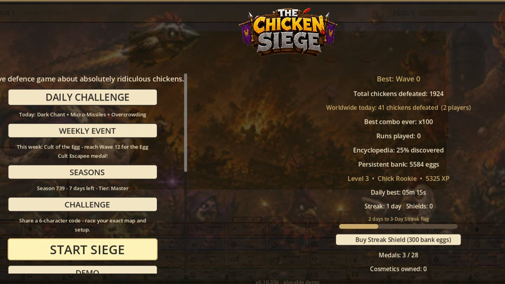 Chicken Siege screenshot 4